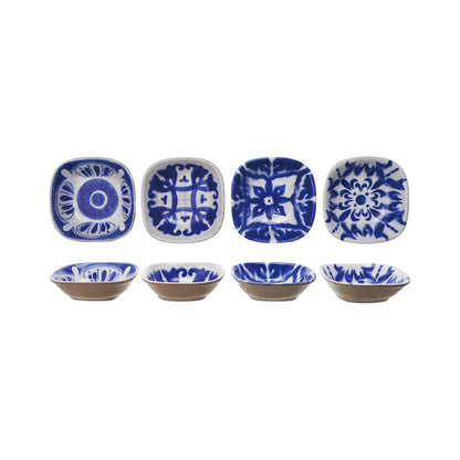 Hand-Painted Tile Bowl