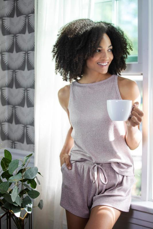CuddleBlend Lounge Shorts with Pouch