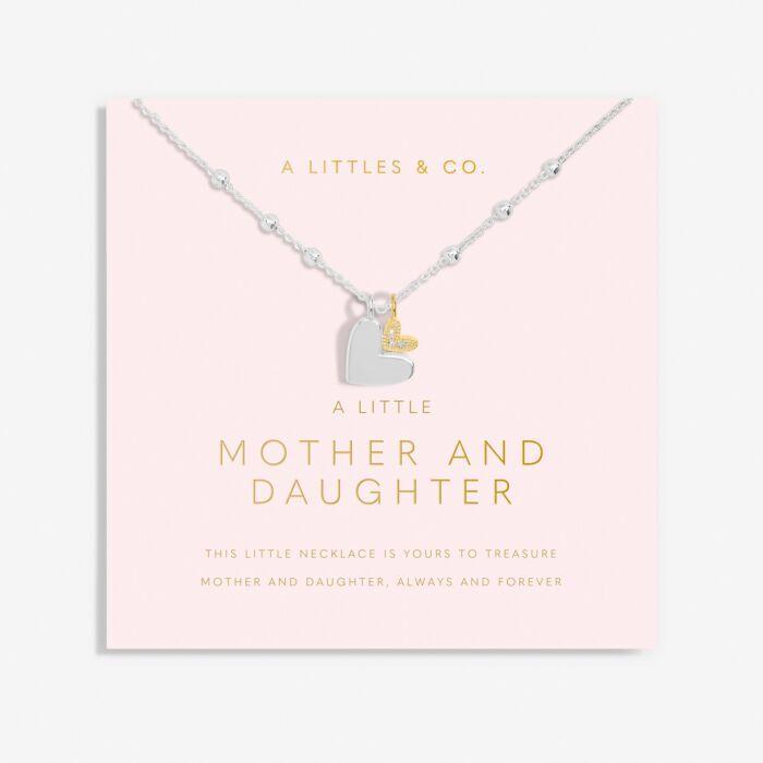 Mother & Daughter Hearts Necklace