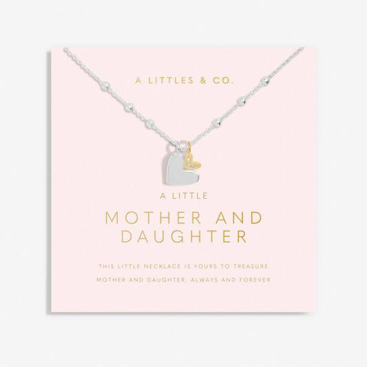 Mother & Daughter Hearts Necklace