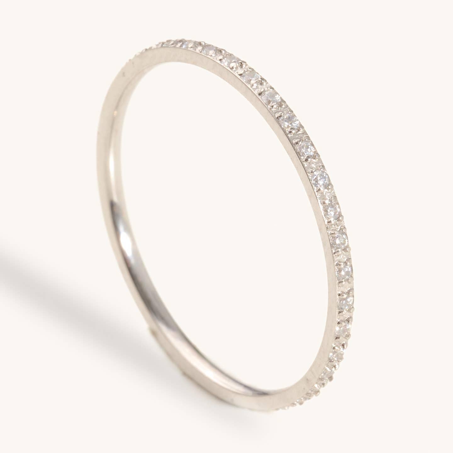 Sutton Silver Shimmer Ring