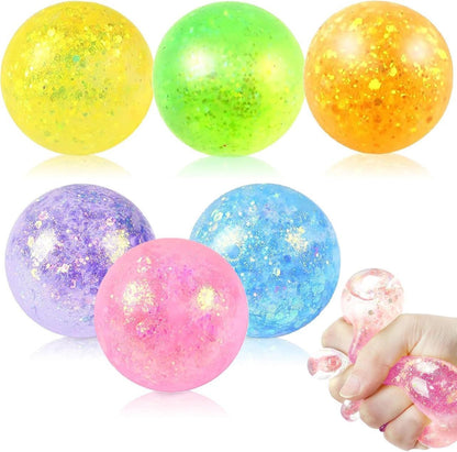 Maltose Stress Relief Ball glitter squishy toy