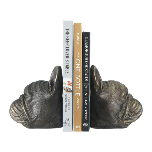 Bulldog Bookends