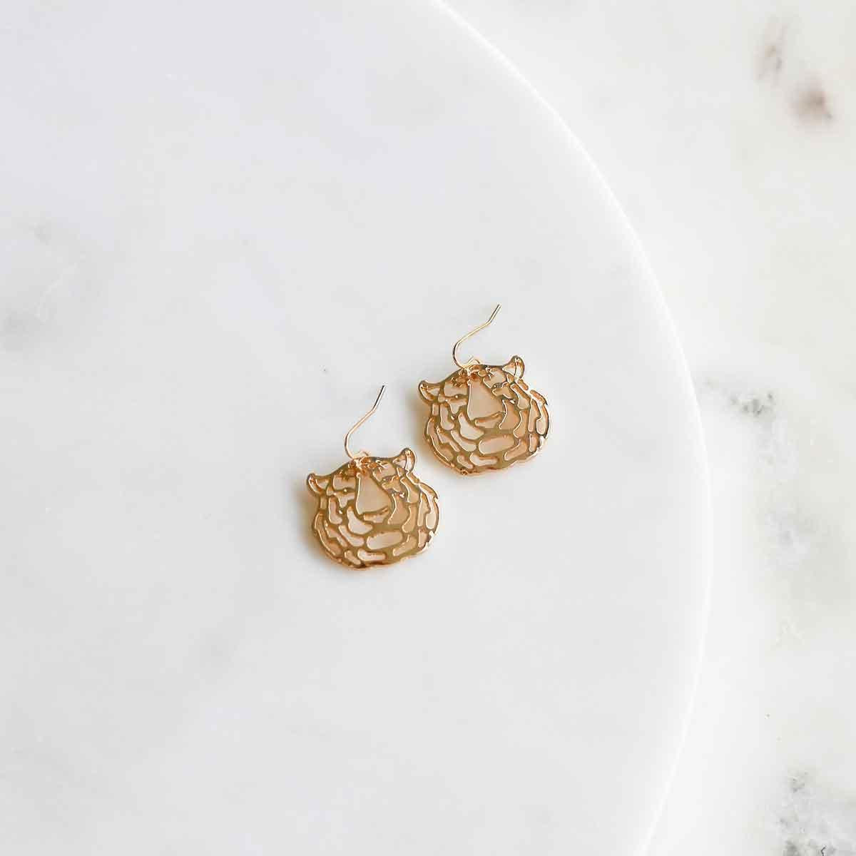 Tiger Earrings