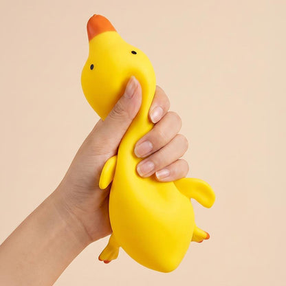 Jumbo Duck Cube Squeeze Squishy Stress Relief Toy