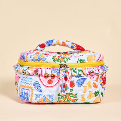 Glam & Go Quilted Cosmetic Bag