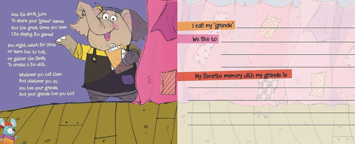 Hip Hip Hooray, It's Grandparents' Day! Book