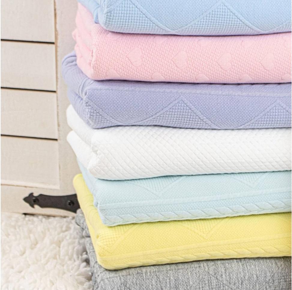Micro-Knit Baby Blanket