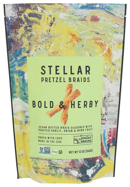 Bold & Herby Pretzel Braids