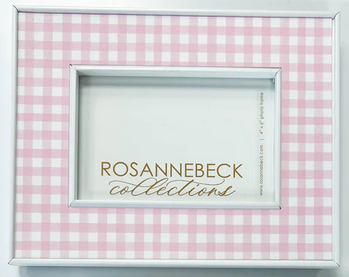 Gingham Baby Frame