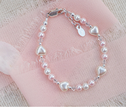 Sterling Silver SweetHeart Baby Bracelet