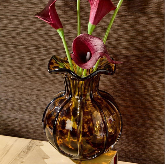 Ruffled Tortoise Vase
