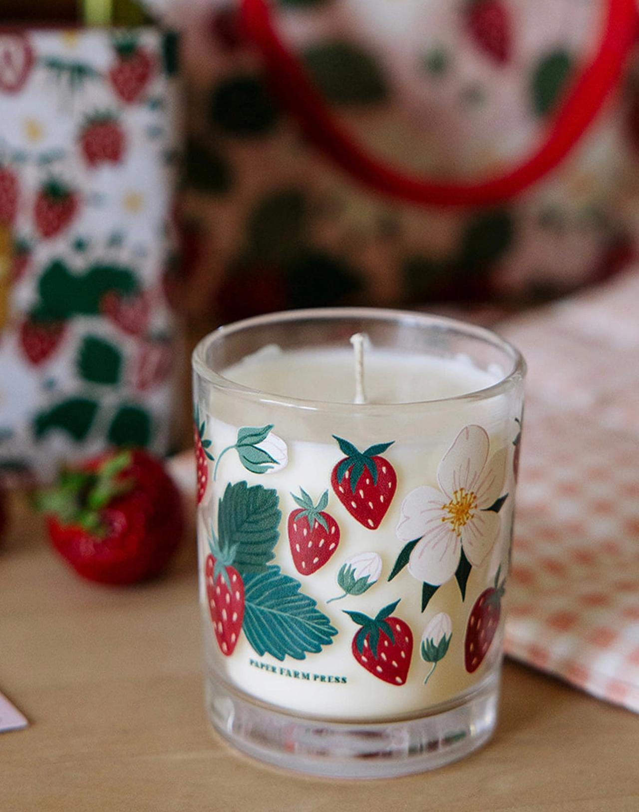 Fruit Print 6 oz. Soy Candle
