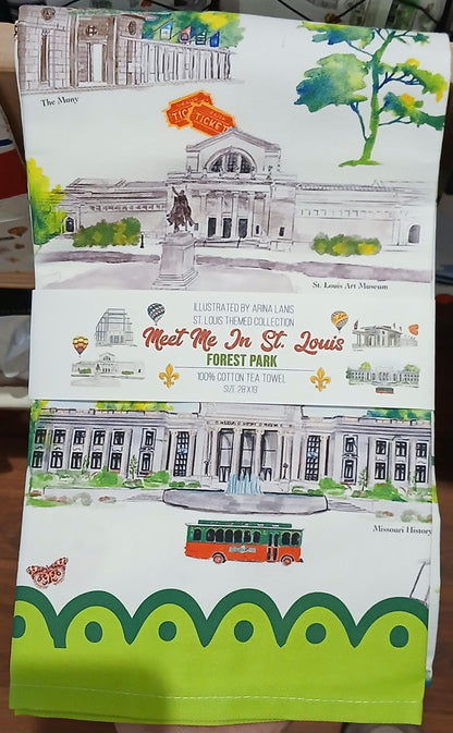 St. Louis Tea Towel