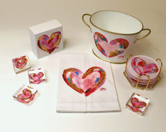 Handpainted Teatowel