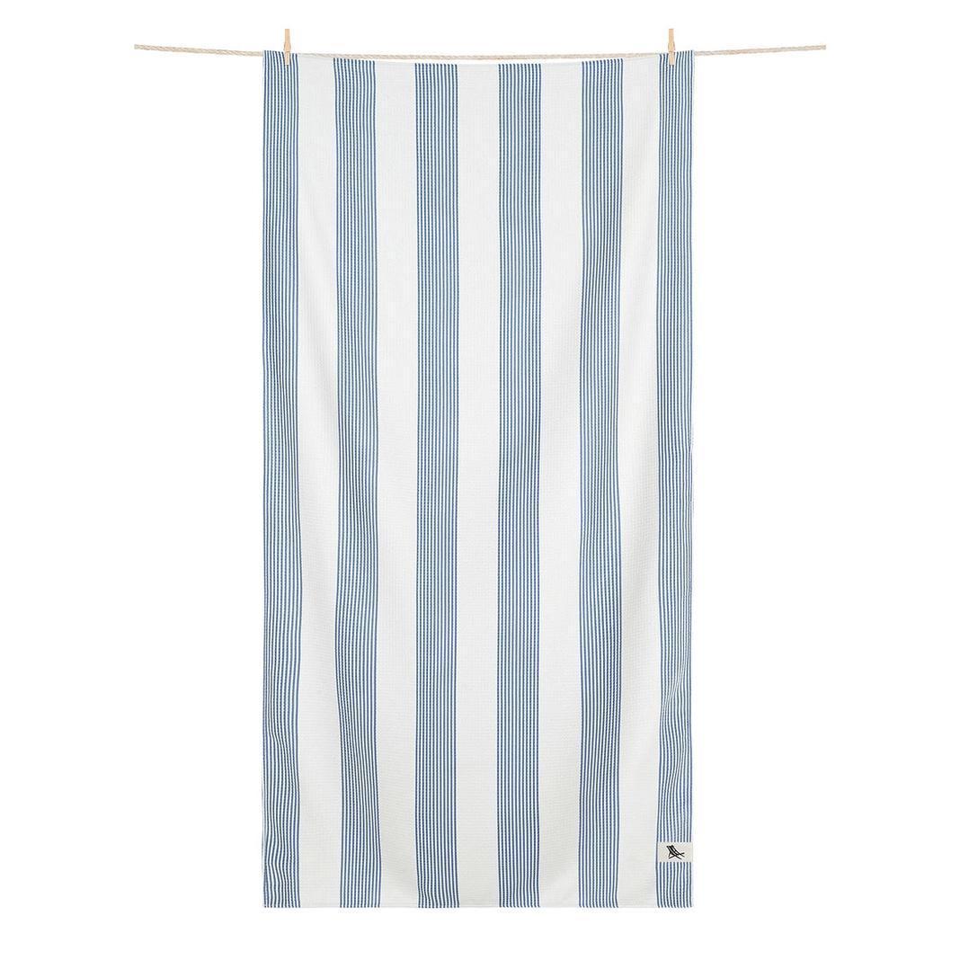 Cabana Stripe Beach Towel - Storm Cloud
