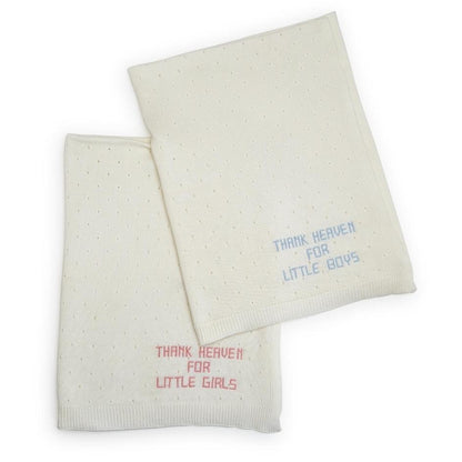 Thank Heaven Soft Knit Blanket