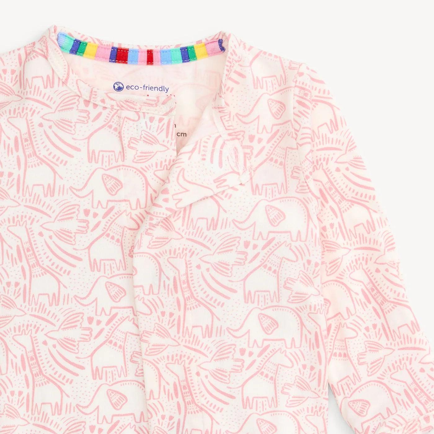 Pink Herds of a Feather Magnetic Footie
