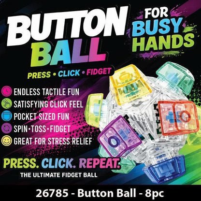 Fidget Button Ball