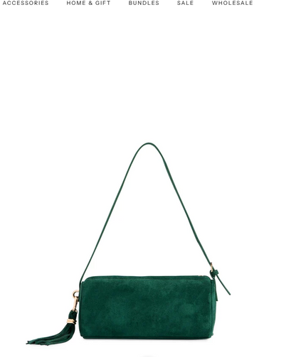 KYLIE BARREL SHOULDER BAG