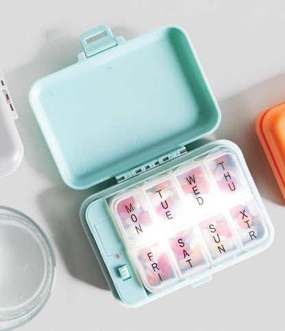 Light Up Pill and Vitamin Case