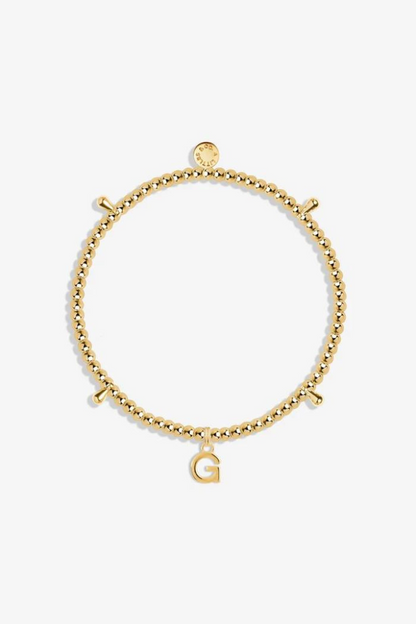 Alphabet Initial Bracelet