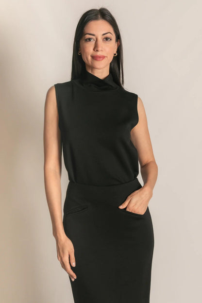 Back Slit Pencil Skirt