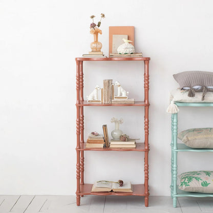 MDF & Turned Wood Shelves