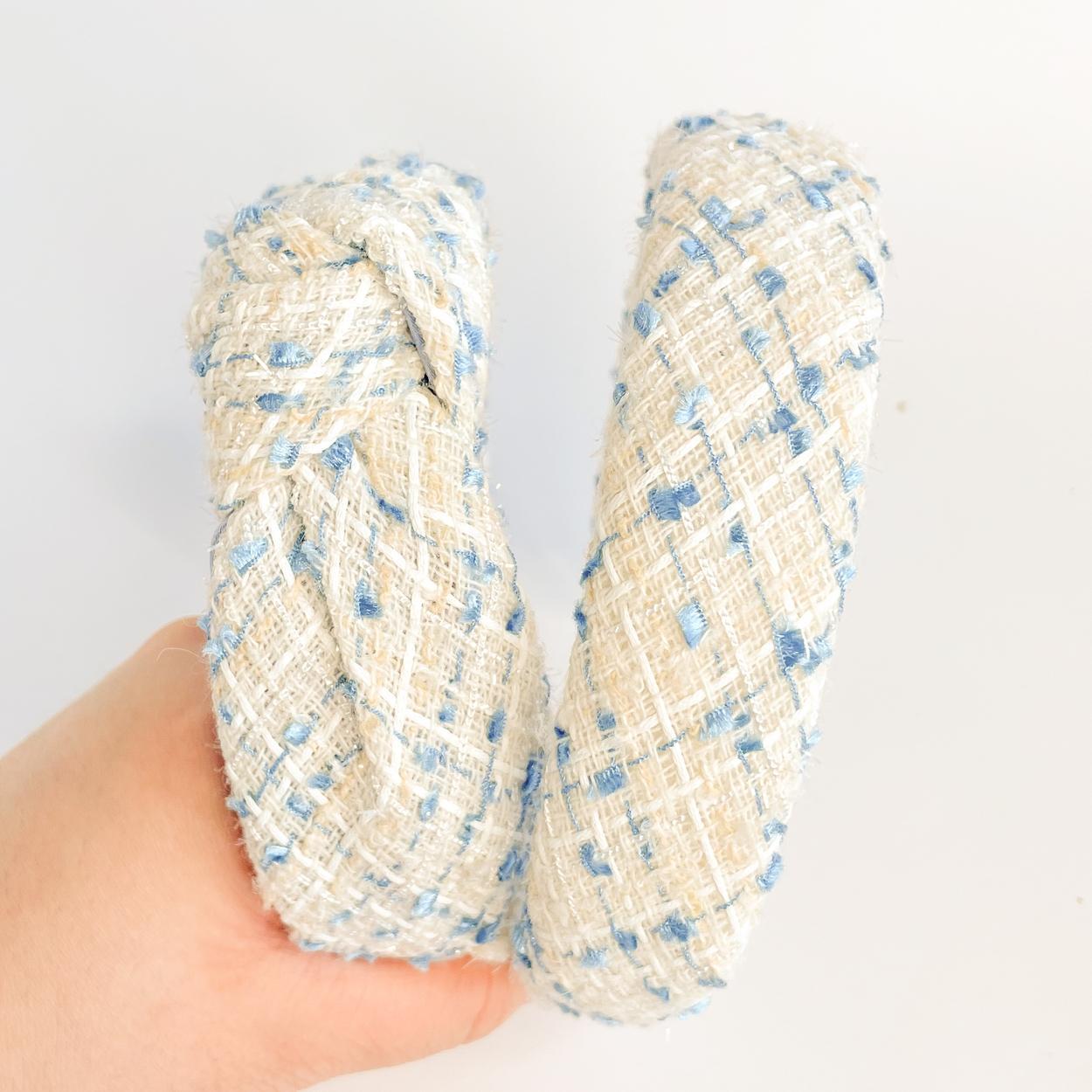 Tweed Padded Knot Headband