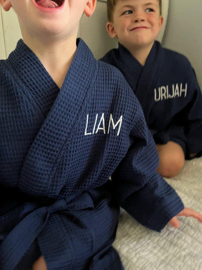 Kid's Waffle Robe