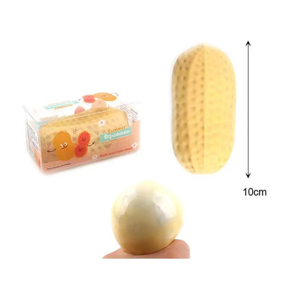 ASMR Crunchy Peanut Squeeze Squishy Stress Relief Toy