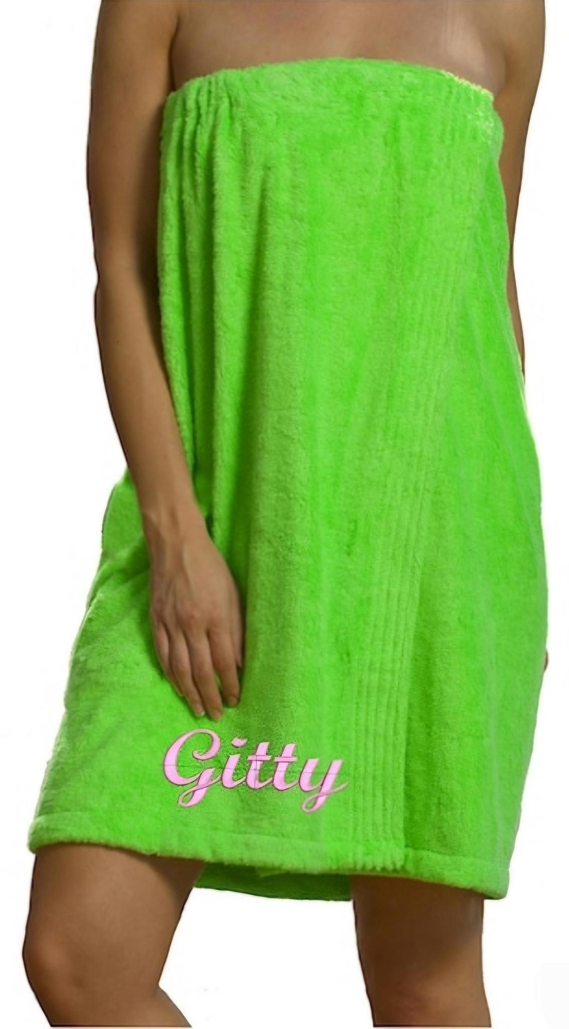 Velour Towel Spa Wrap w/ Monogram