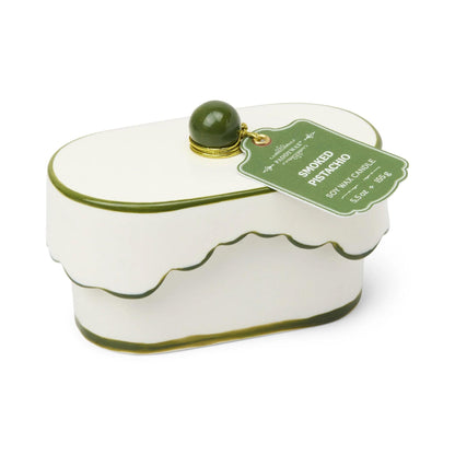 Chérie 5.5 oz. Porcelain Candle w/ Lid