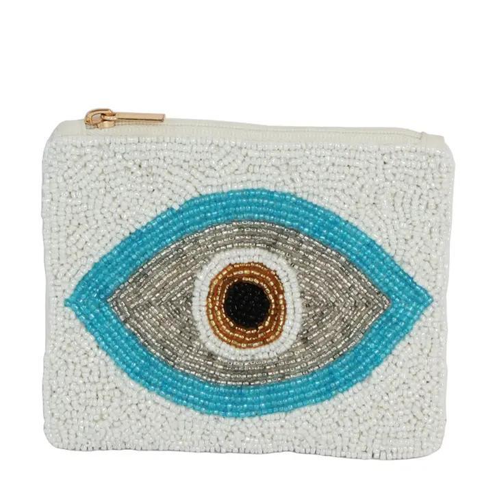 Seed Beaded Coin Purse