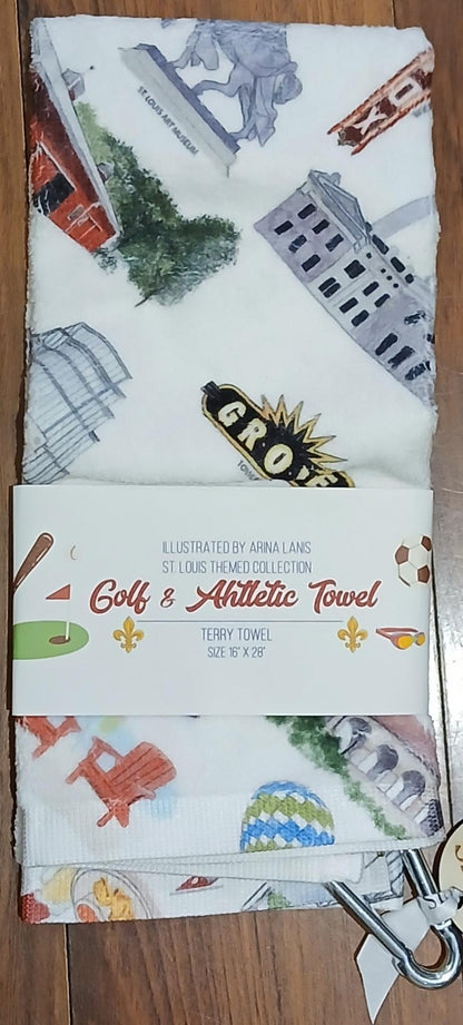 St. Louis Golf Towel