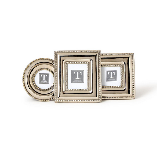 Silver Bead Mini Frames