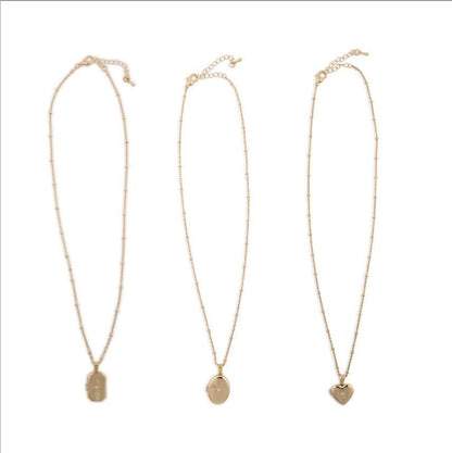 Keepsake Locket Waterproof 18K Gold Necklace