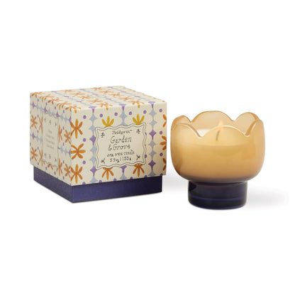 Tulip 5.5 oz. Tinted Glass Candle