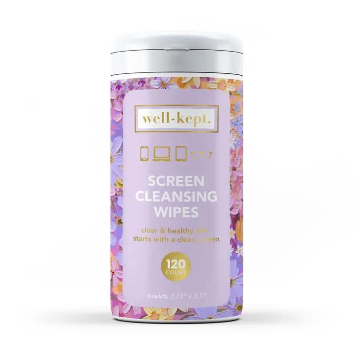 Screen Cleansing Towelettes / Tech Wipes - 120 Count
