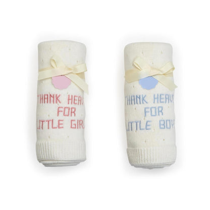 Thank Heaven Soft Knit Blanket