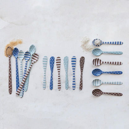 Stripes/Dots Enameled Utensils
