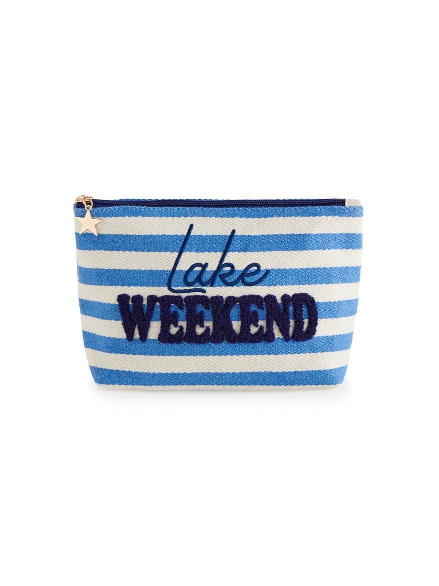 MORGAN LAKE WEEKEND LG ZIP POUCH