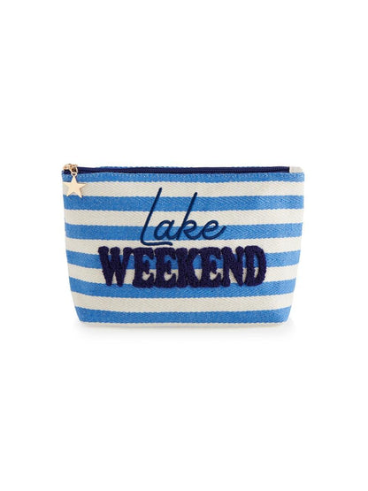 MORGAN LAKE WEEKEND LG ZIP POUCH