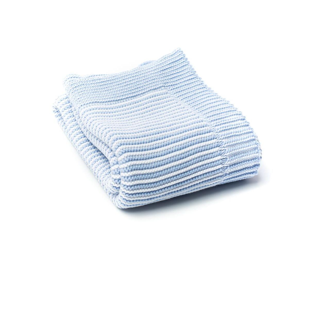 Stripes Knit Baby Blanket