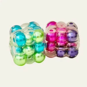Pearlescent Pearl Fidget Cube Stress Toy