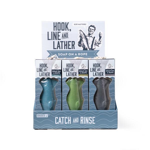Hook Line and Lather - Soap on a Rope