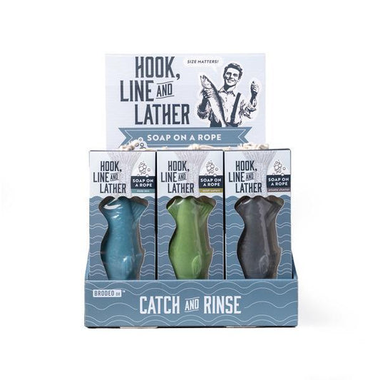 Hook Line and Lather - Soap on a Rope