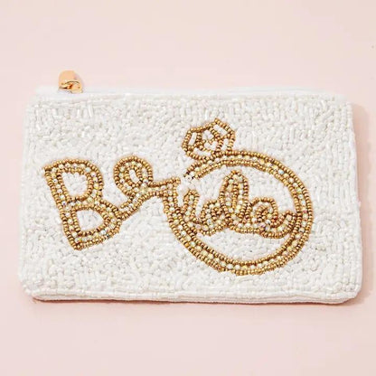 Seed Beaded Coin Purse