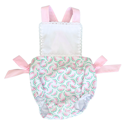Sadie Sunsuit - Waverly Watermelons