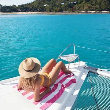 Monogram Quick Dry Beach Towels - Cabana